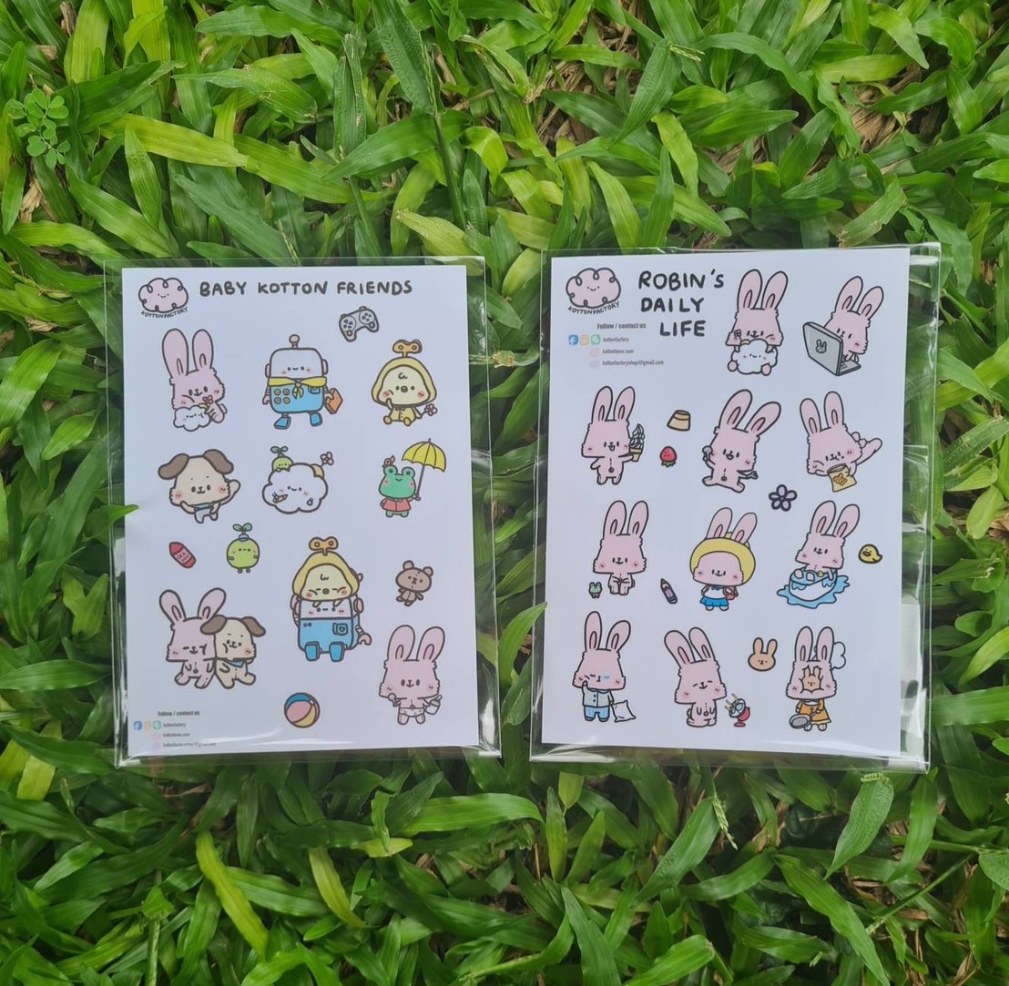 Sticker : Robin Daily Life